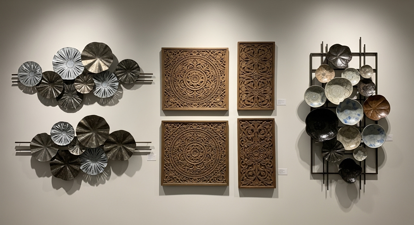 Display Sculptural or 3D Wall Art