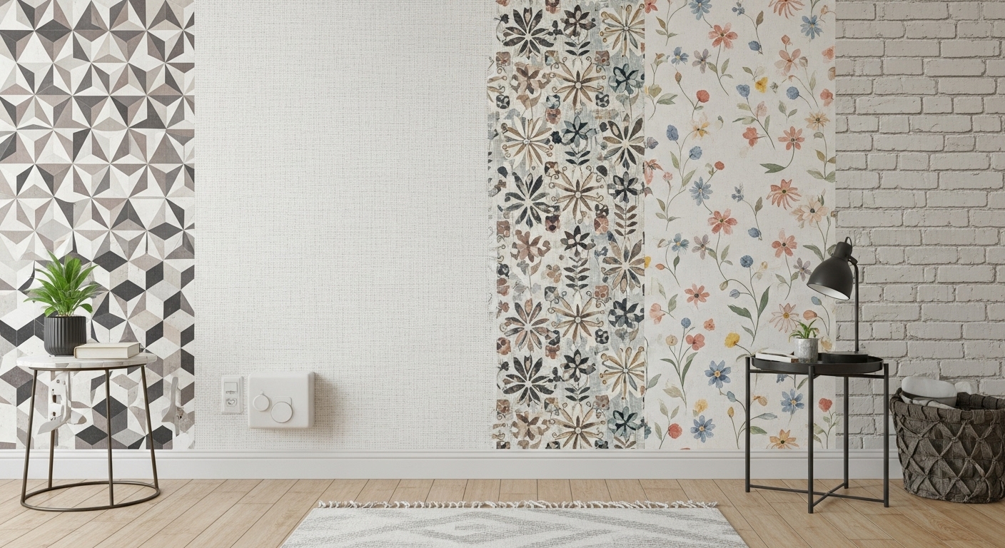 Try Removable Wallpaper or Wall Decals