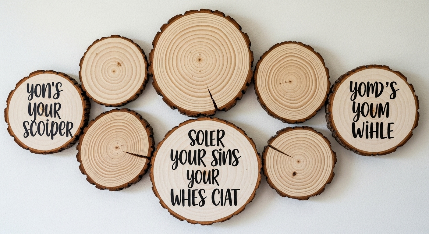 Wood Slice Wall Art