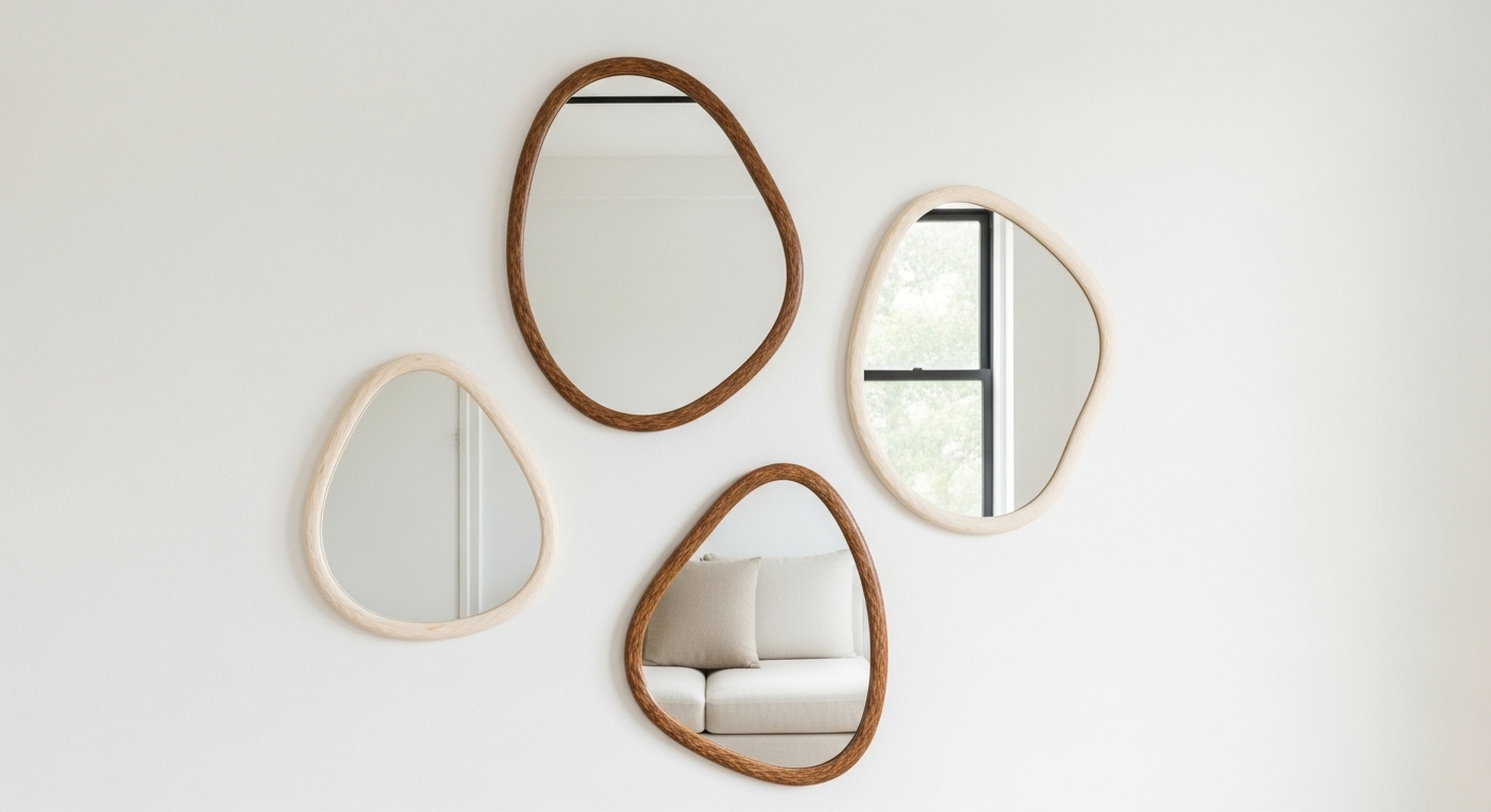 Mirror Arrangements with Artistic Frames