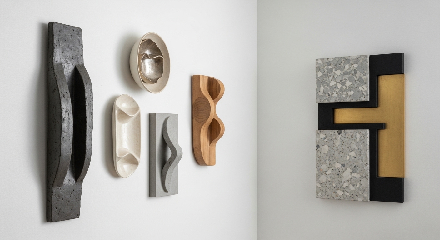Sculptural and 3D Wall Art