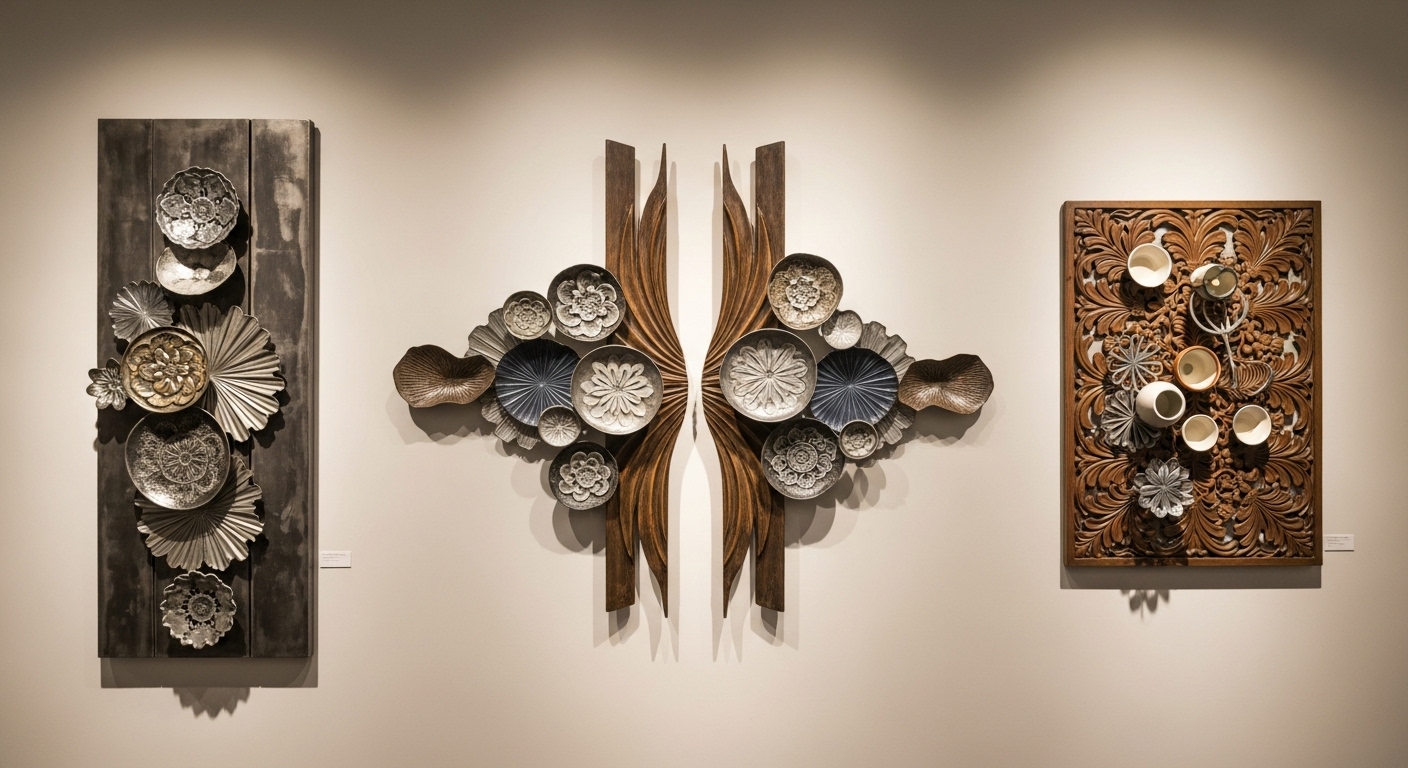 Display Sculptural or 3D Wall Art