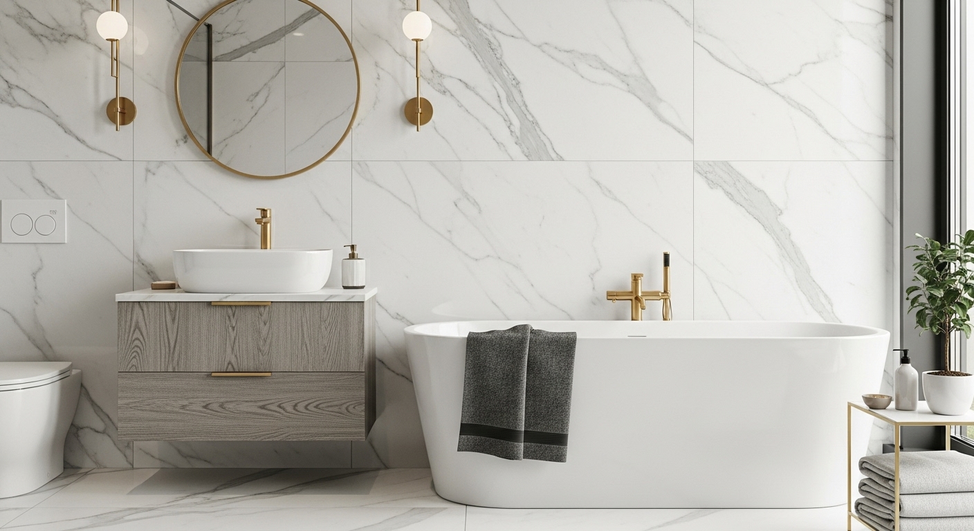 Marble-Look Tiles