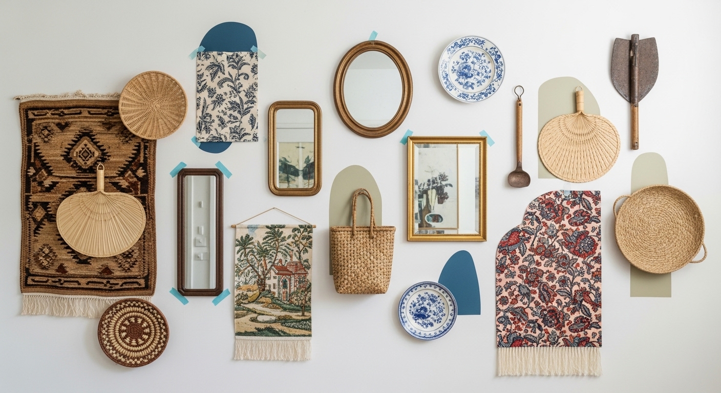 Mixed-Media Wall Displays