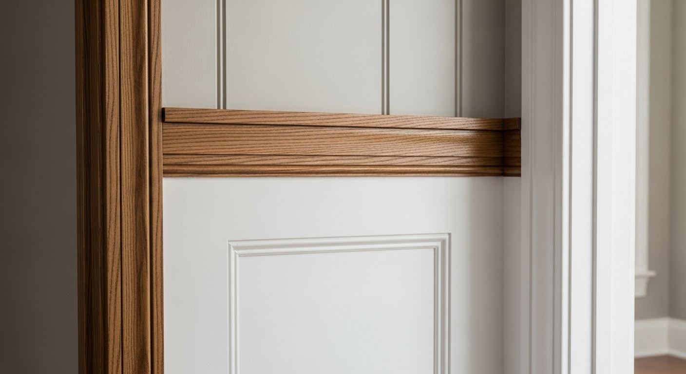 Add Wall Paneling or Wood Trim