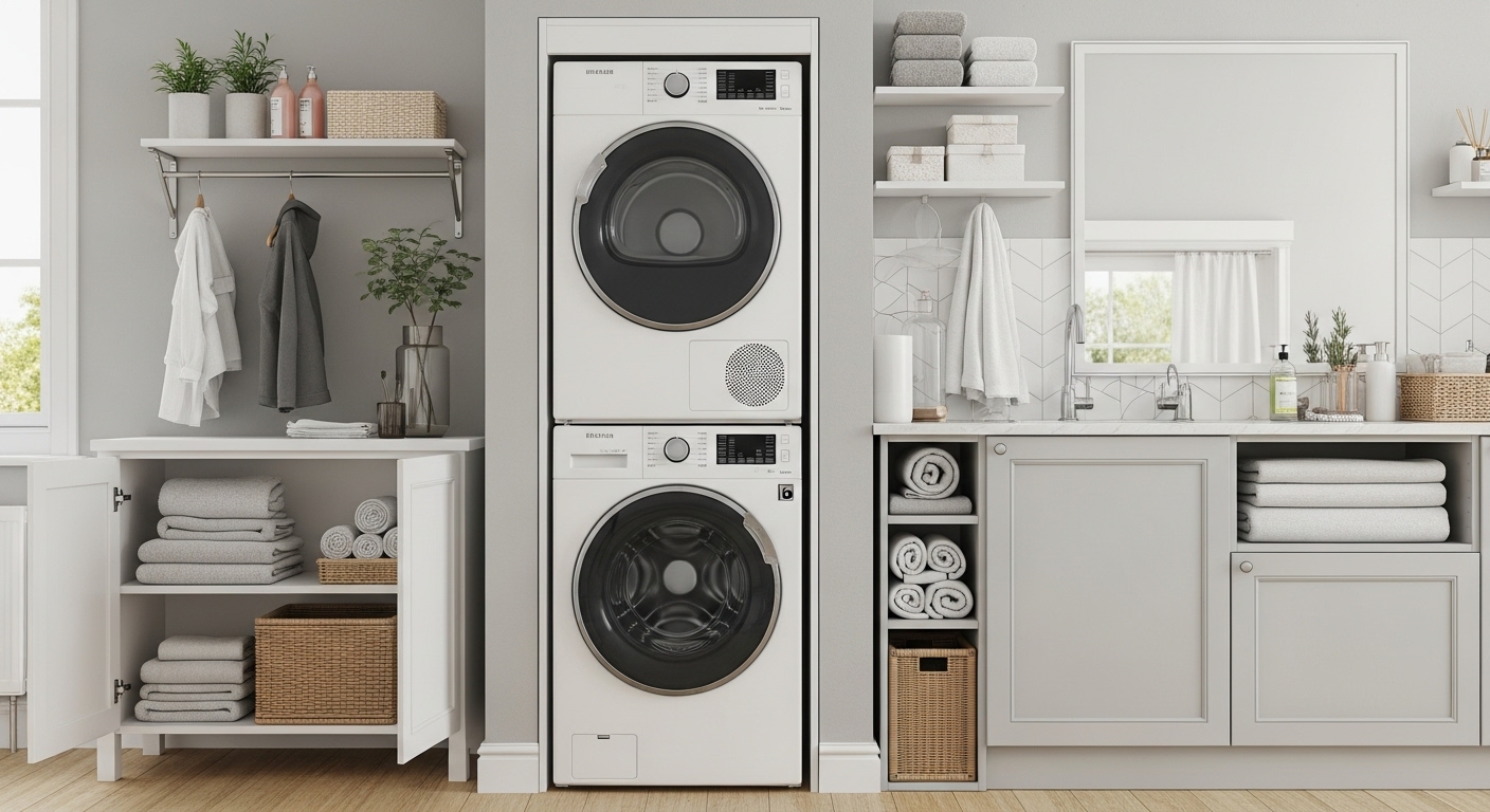 Stackable Washer-Dryer Units
