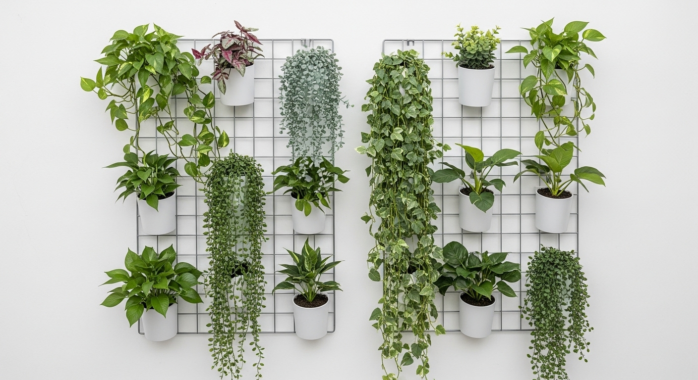 Add Greenery with Vertical Plant Walls