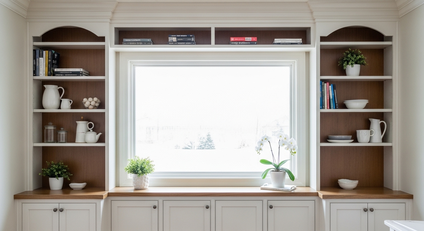 Frame the Window With Custom Built-Ins
