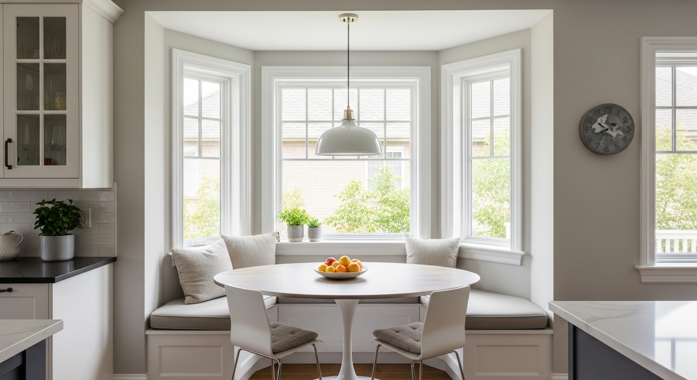 Turn It Into a Stylish Breakfast Nook