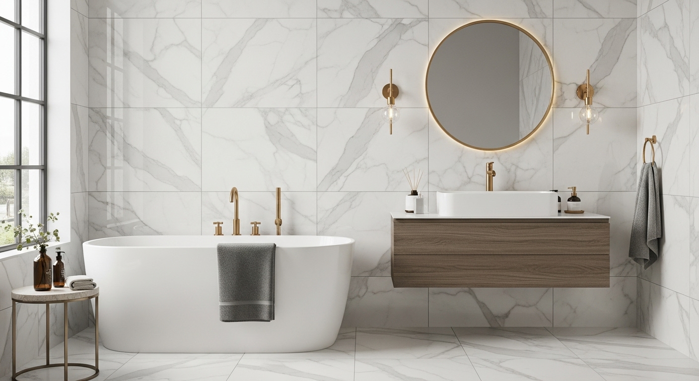Marble-Look Tiles