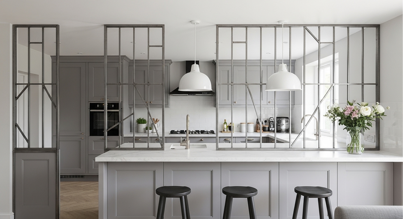 Metal Frame Partitions