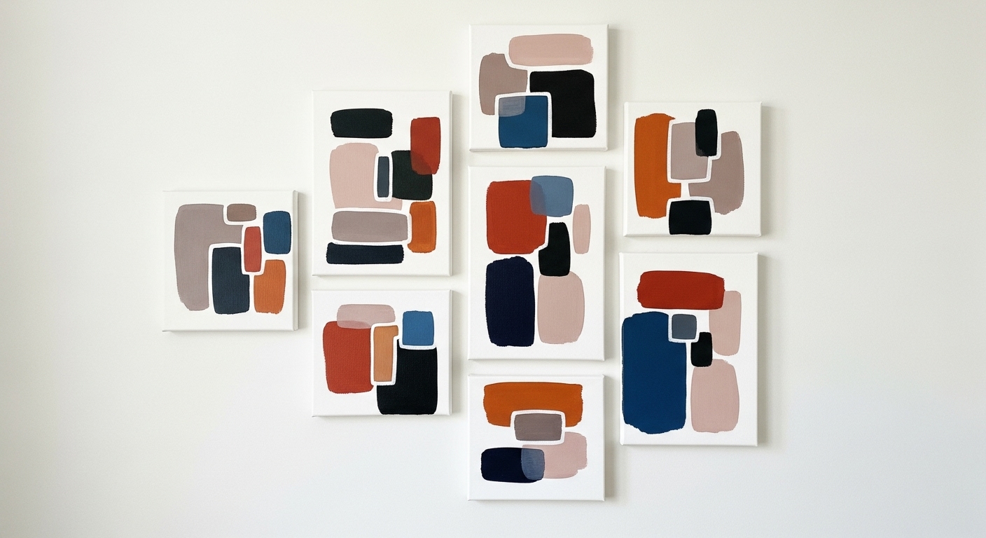Hand-Painted Wall Canvases
