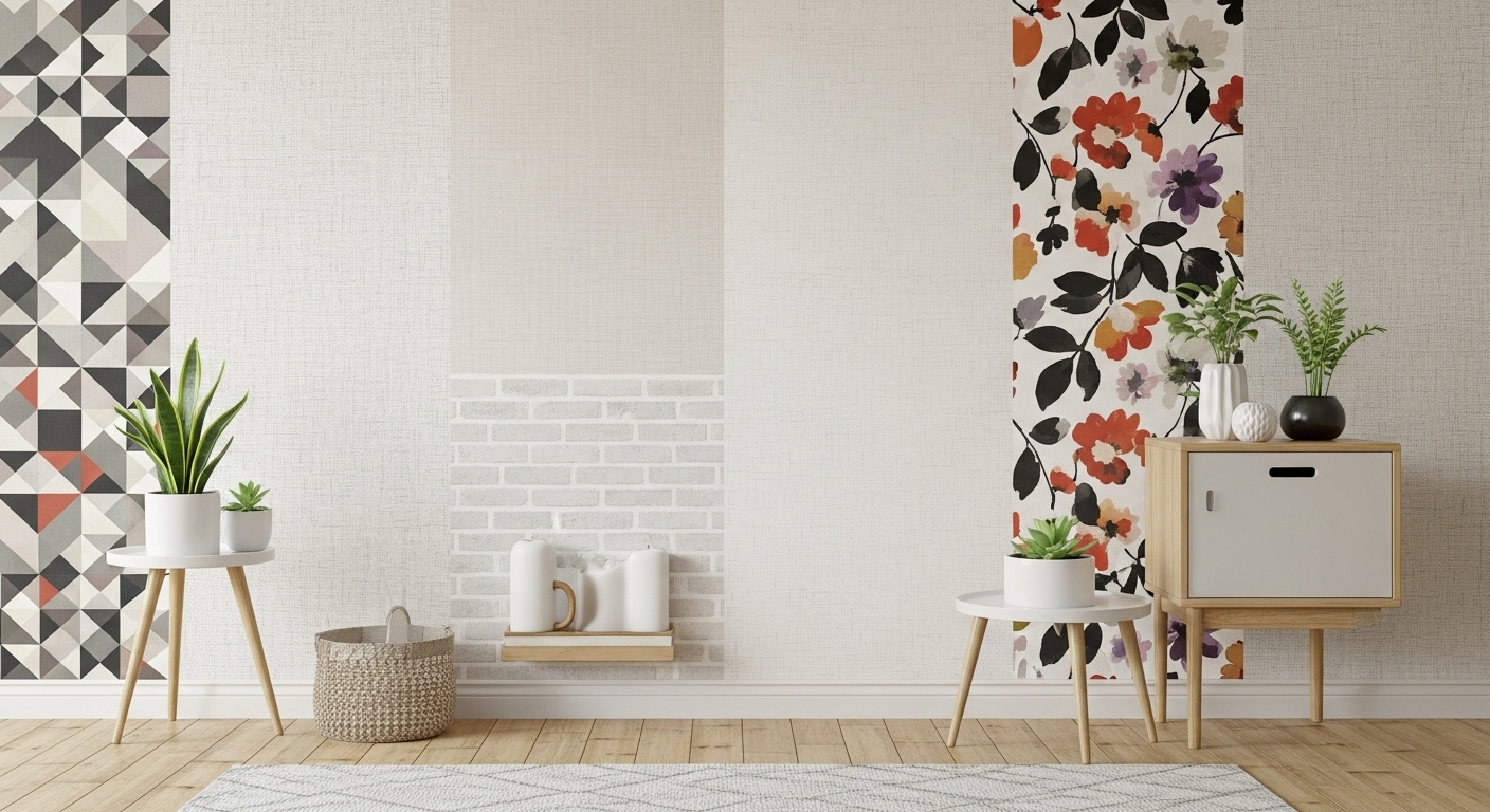 Try Removable Wallpaper or Wall Decals