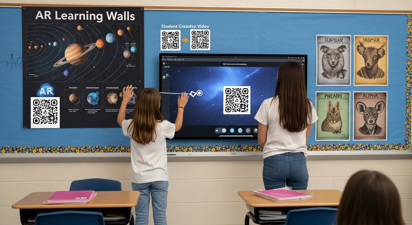 Augmented Reality (AR) Learning Walls