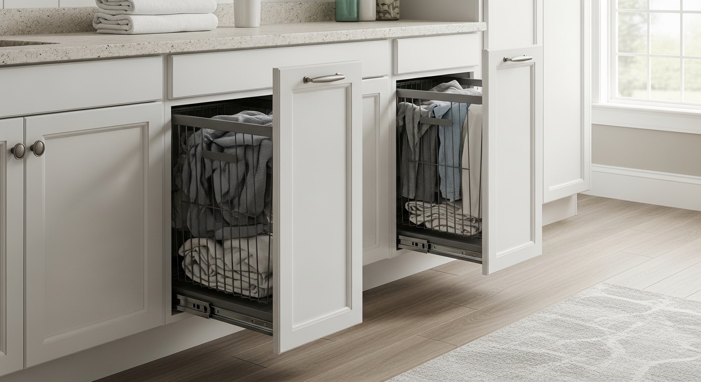 Concealed Laundry Baskets