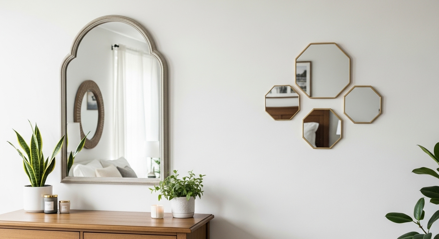 Use Mirrors as Statement Pieces