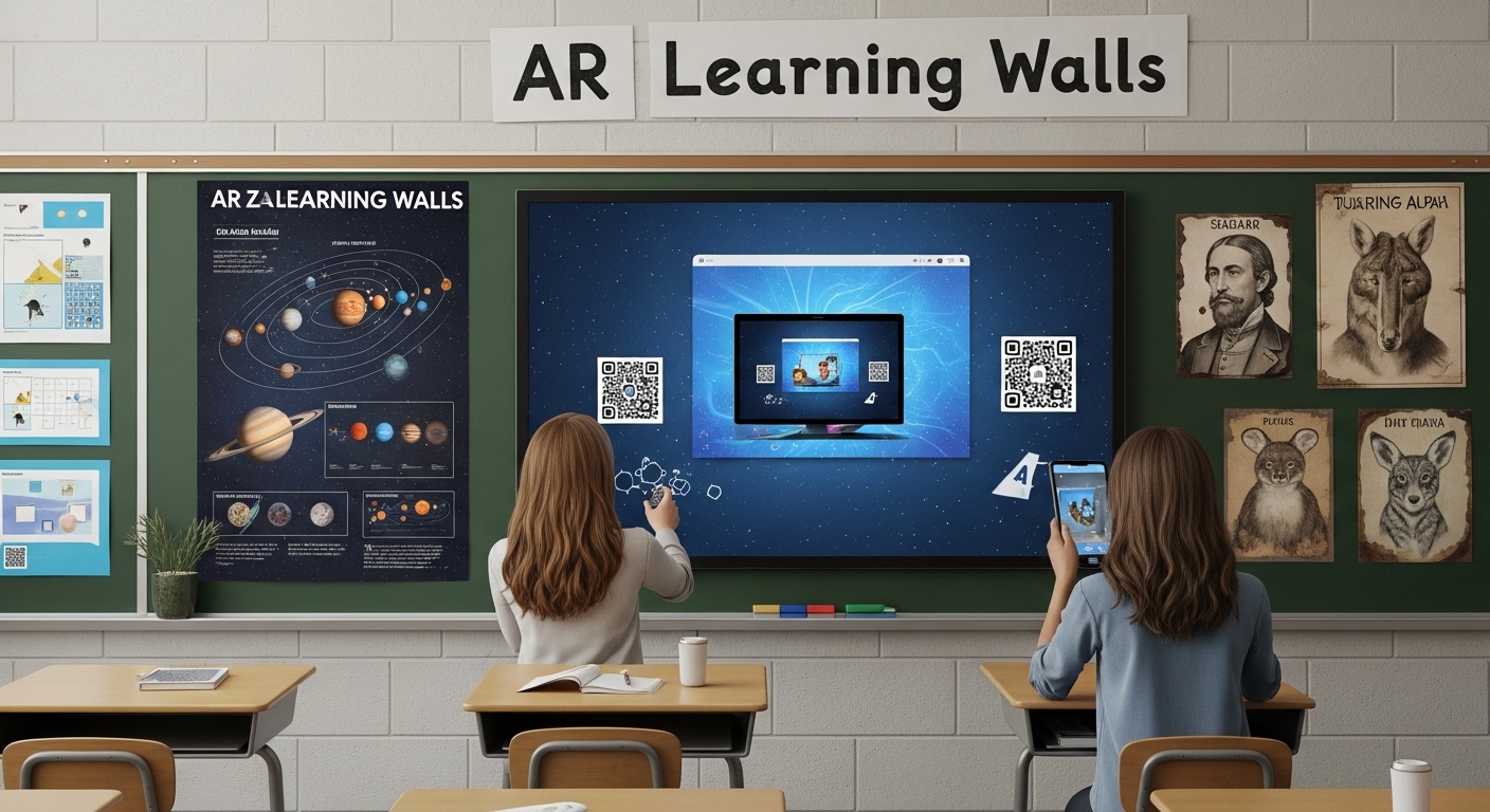 Augmented Reality (AR) Learning Walls