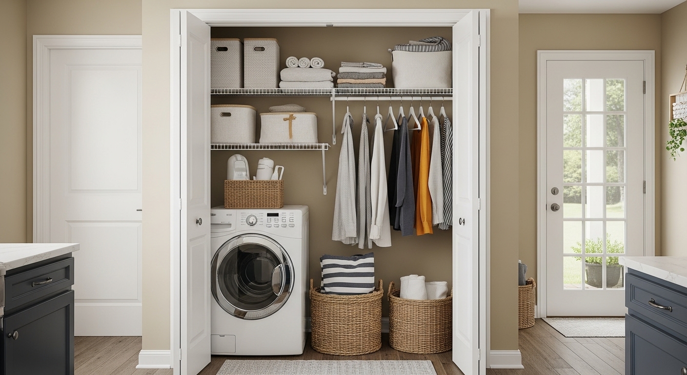 Create a Mini Utility Closet