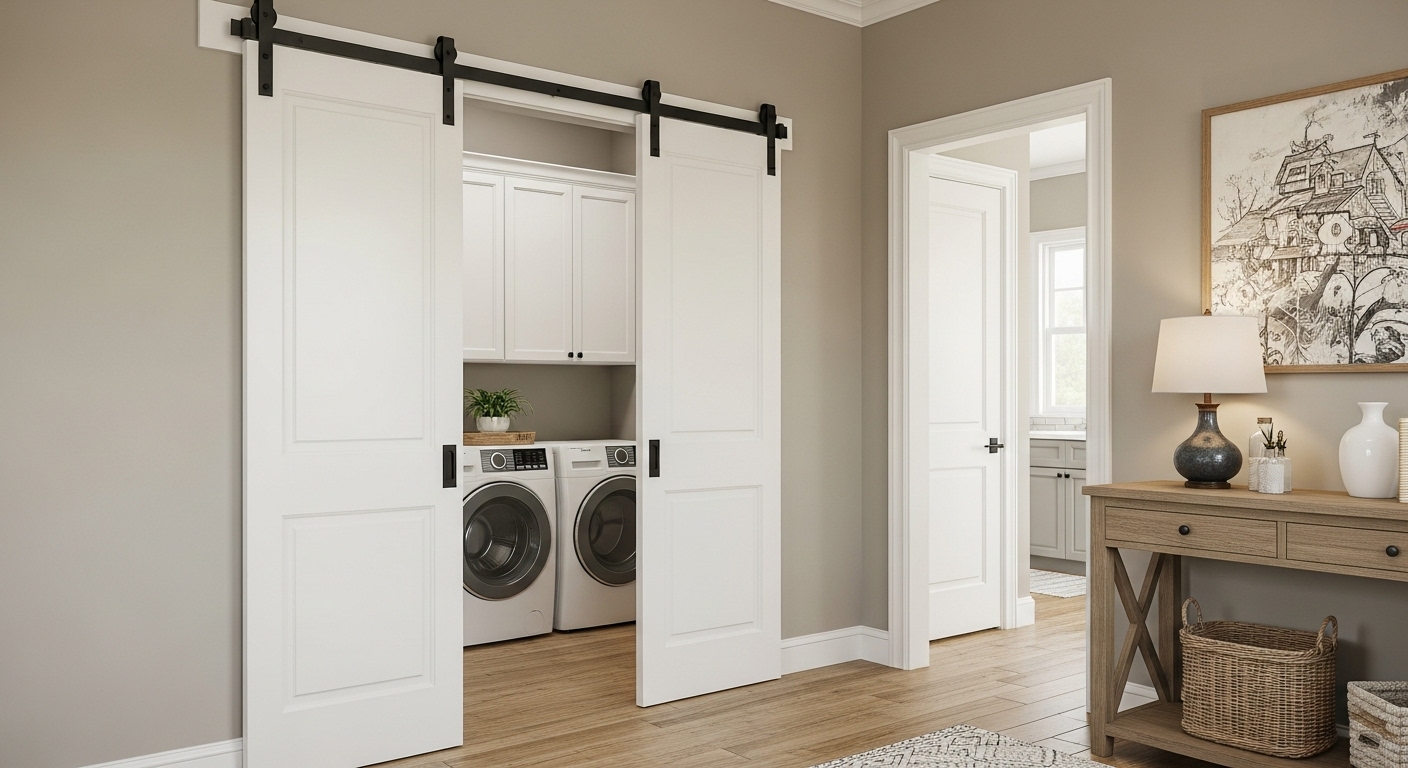 Pocket Doors Instead of Swing Doors