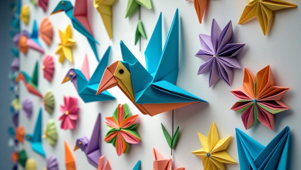Origami Wall Installation