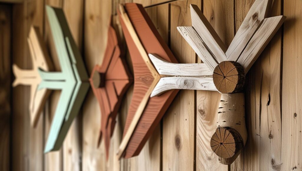 Wooden Wall Arrows