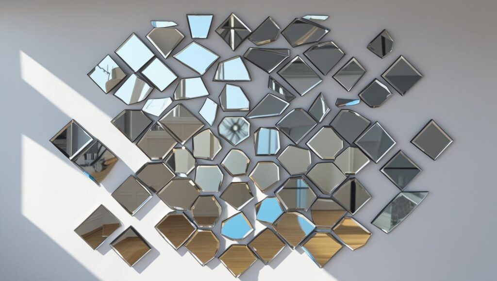 DIY Mirror Wall Art
