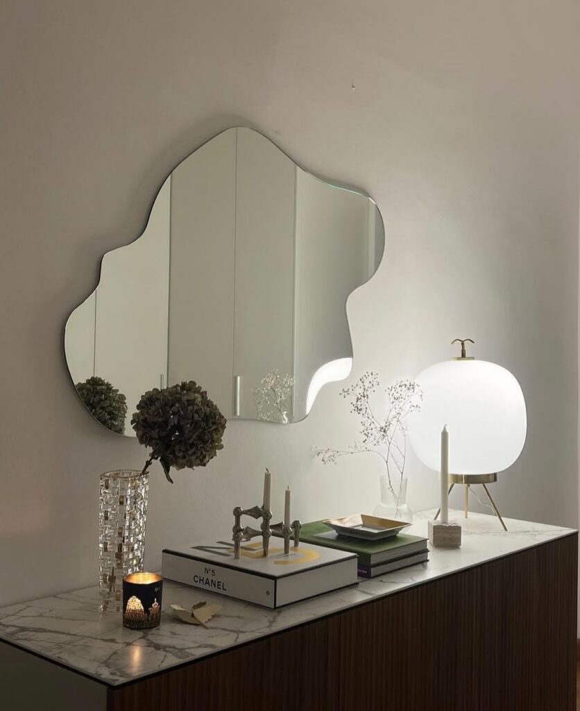 Organize Entryways with Hook Mirrors