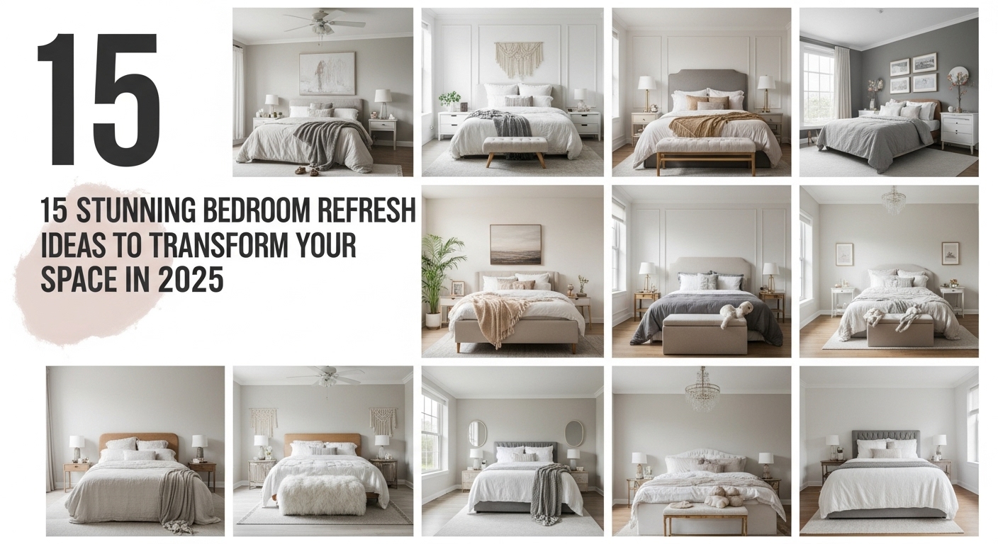 bedroom refresh ideas