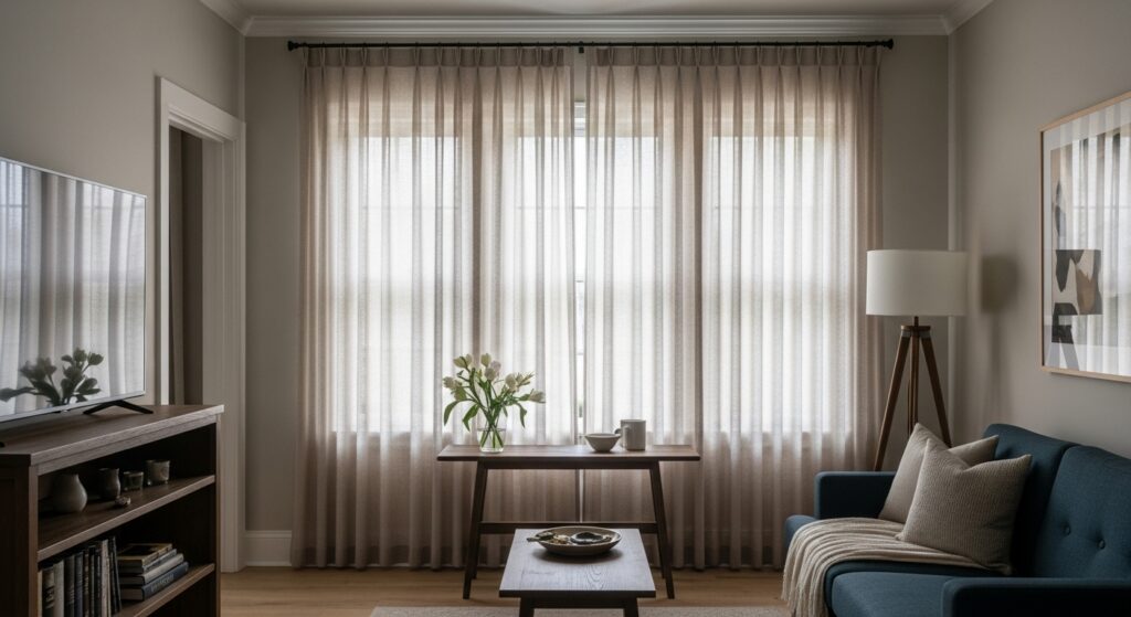Incorporate Soft Window Treatments