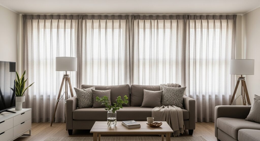 Incorporate Soft Window Treatments