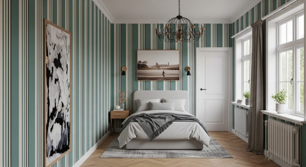 Vertical Stripes for Height Illusion