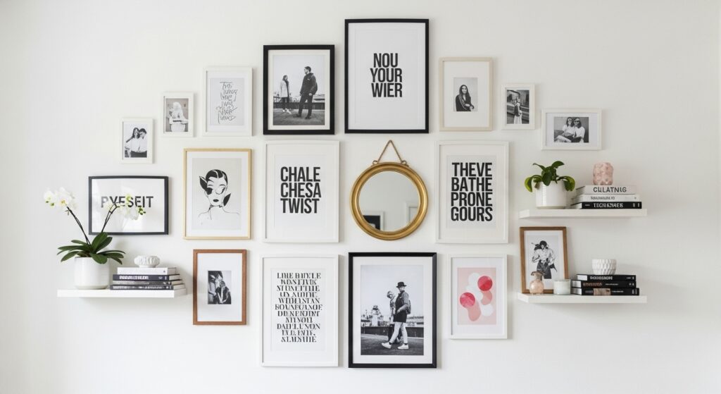 Gallery Wall with a Twist