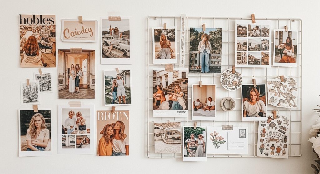Collage Walls or Photo Grids