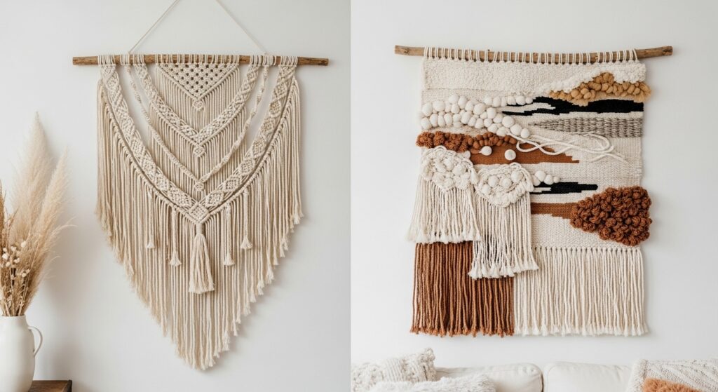 Macramé and Woven Tapestries