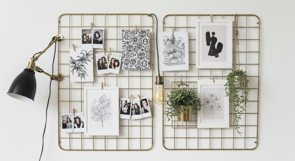 Wall Grids or Wire Panels