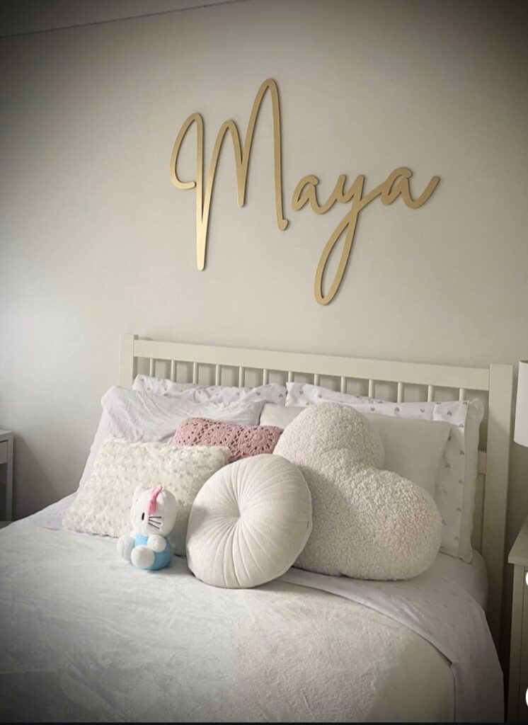 Use Personalized Name Signs or Monograms