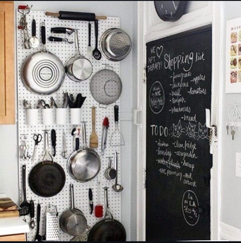 Install a Pegboard for Custom Storage