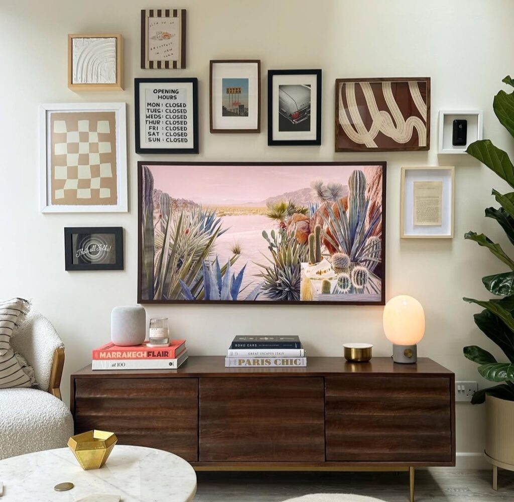 Gallery Walls: Art That Frames Your Screen