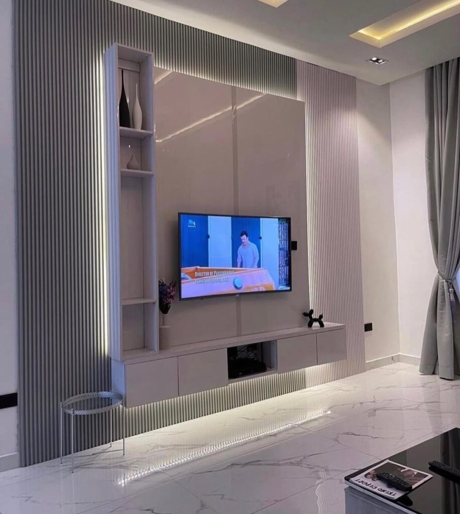 Backlit LED Lighting: Modern Ambiance