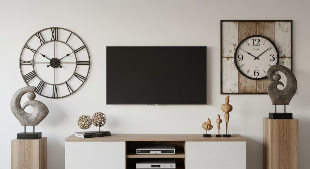 Statement Wall Clock or Sculptures