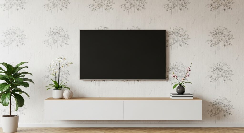 Wallpaper or Painted Accent Wall