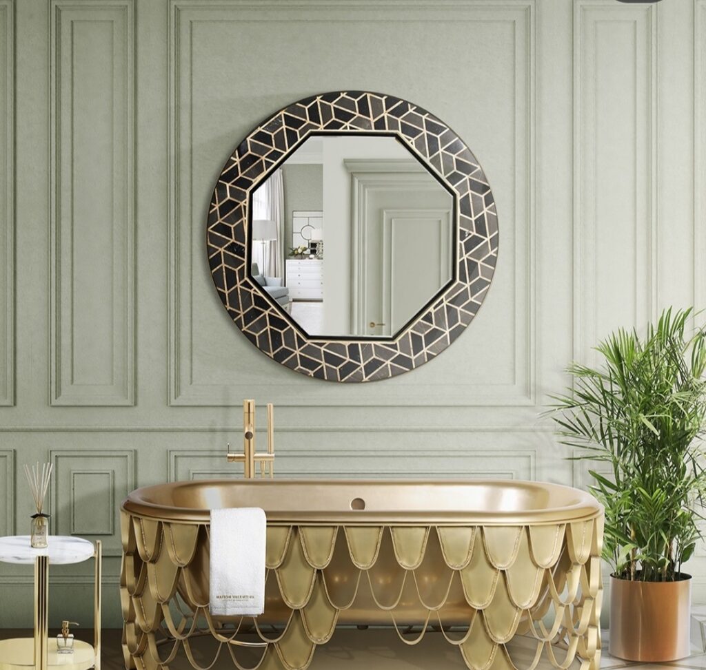 Enhance with Patterned Mirror Frames